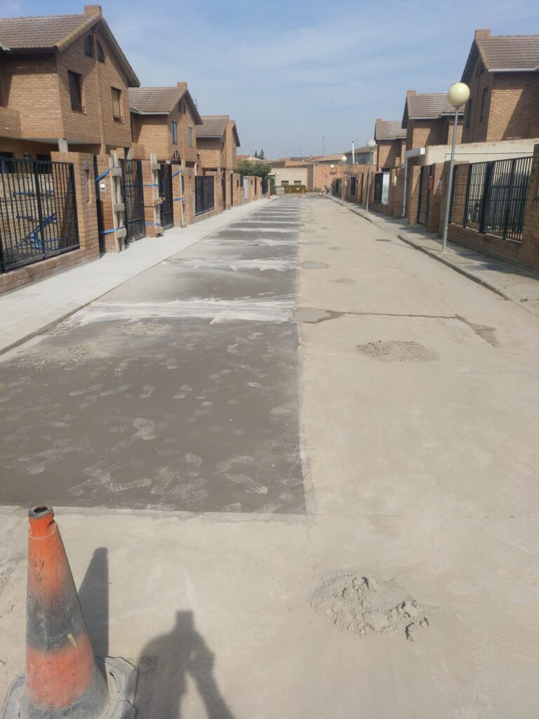 REPARACION DE LA CALLE VIRGEN DEL PUY B (MALLEN)